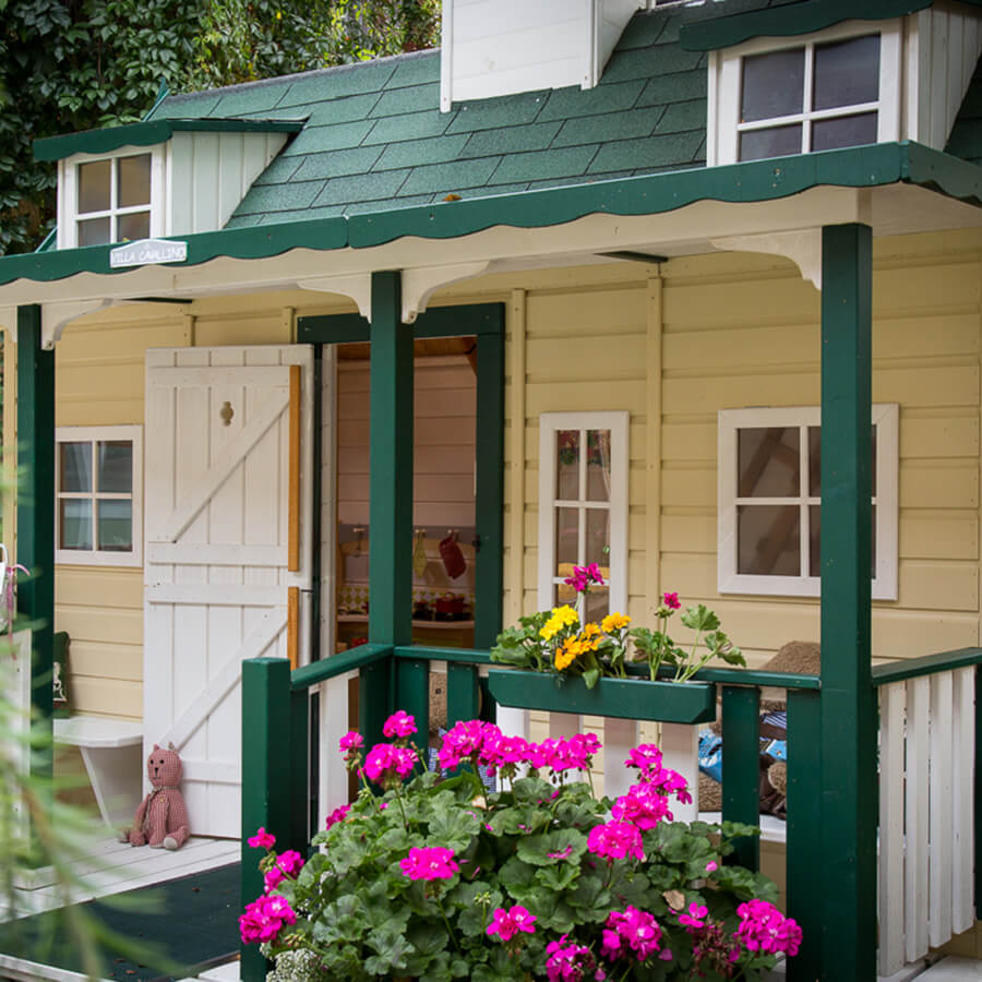 In the gardenIn the garden