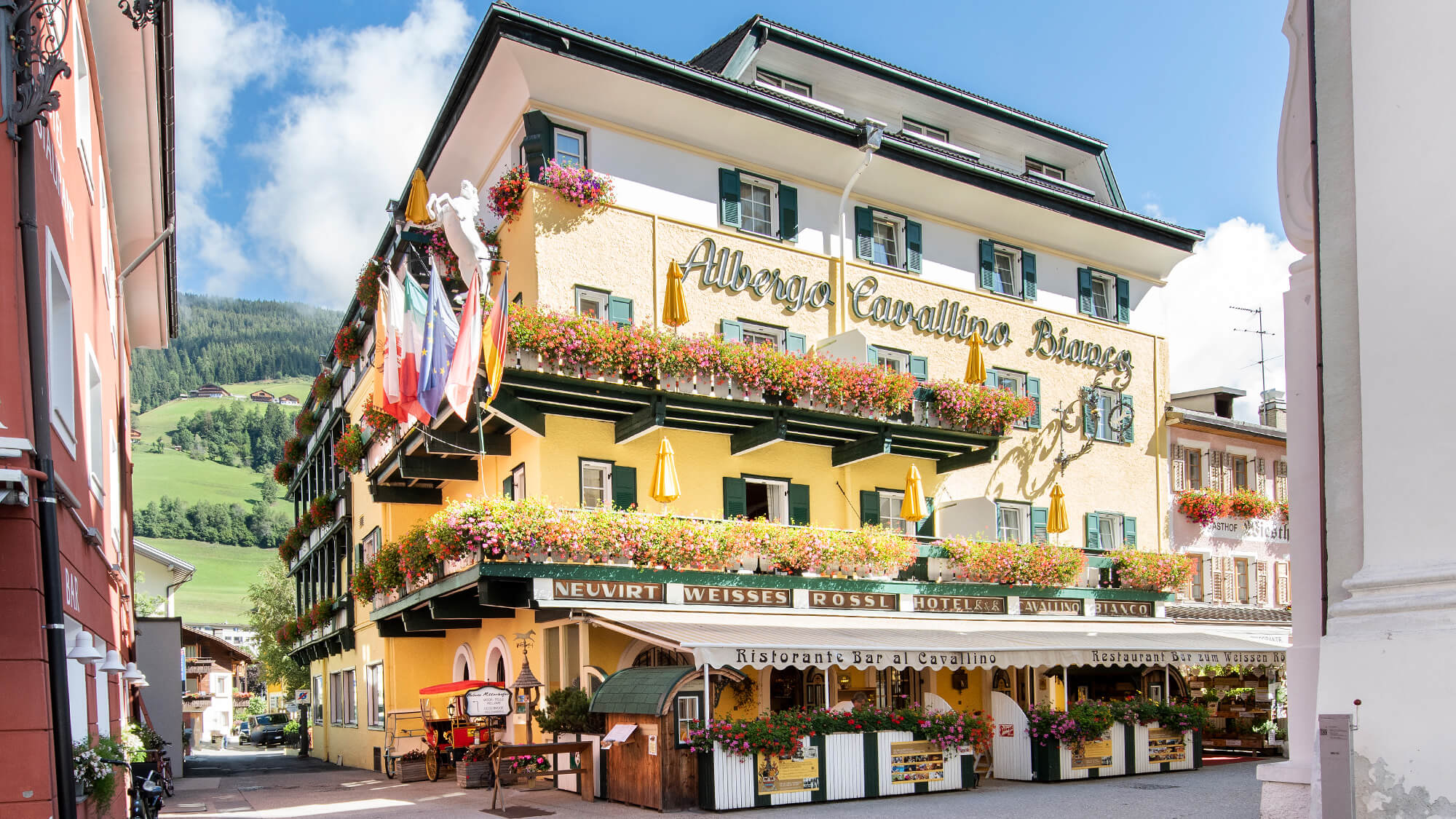 Hotel 4 stelle S a San Candido: Cavallino Bianco
