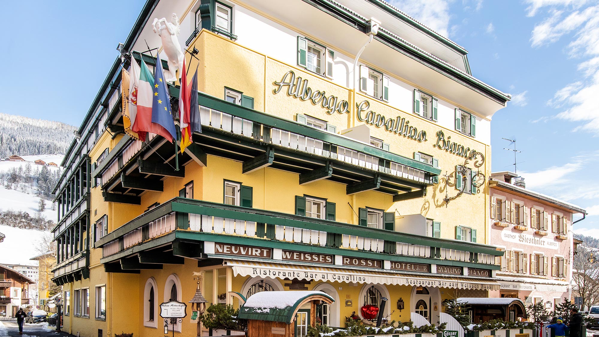 Hotel 4 stelle S a San Candido: Cavallino Bianco