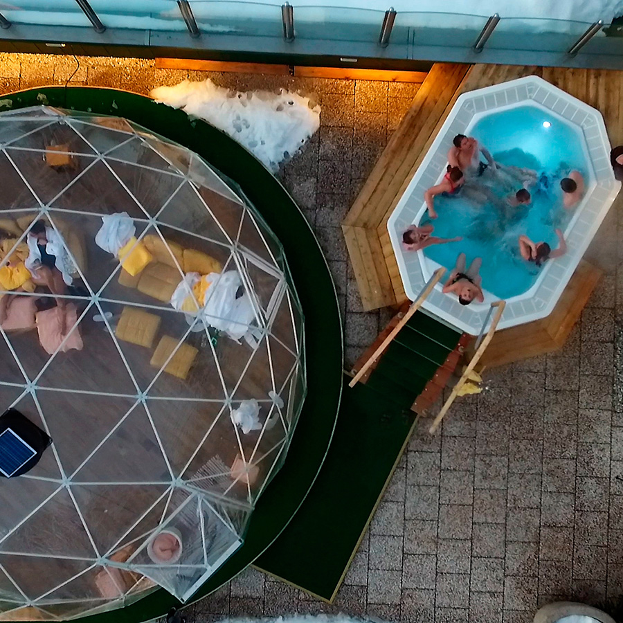 Spa on the 3rd floor