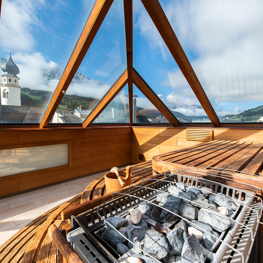 Sauna panoramica - 45m²